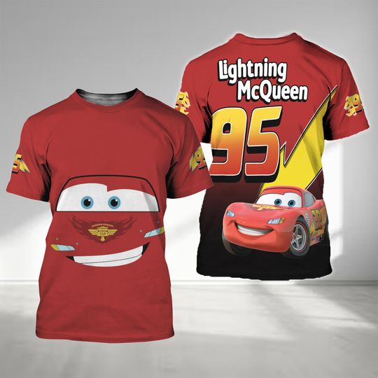 Funny Car 3D Costume Shirt, Disney Costume For Family Group T Shirt