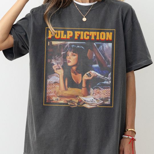 Pulp Fiction T-Shirt, Vintage Quentin Tarantino Pulp Fiction Shirt