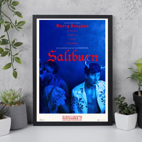 Saltburn Movie Poster Print, Room Decor, Movie Art