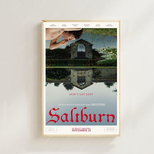 Saltburn -- Movie  Poster, Vintage Movie Poster