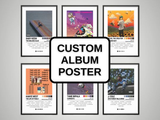 Request Your Own Album Poster | Custom Album Poster