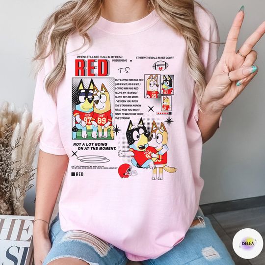 BlueyDad XOXO Eras Tour Shirt | BlueyDad Valentine Shirt