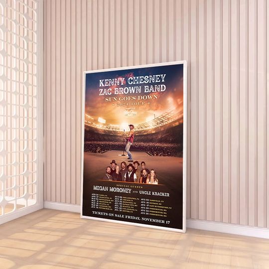 K Ches adds third show at Gillette Stadium Poster Decor
