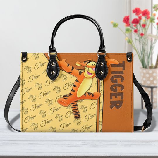 Winnie The Pooh Tigger Women leather hand bag