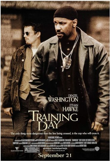 Training Day Movie Poster Canvas