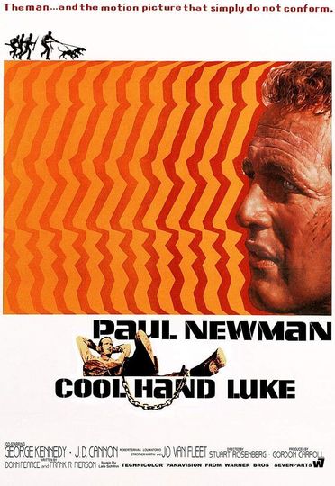 Cool Hand Luke Vintage Paul Newman Movie Poster Canvas