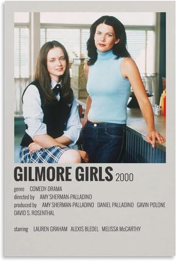 Gilmore Girls Tv Show Poster for Room Canvas