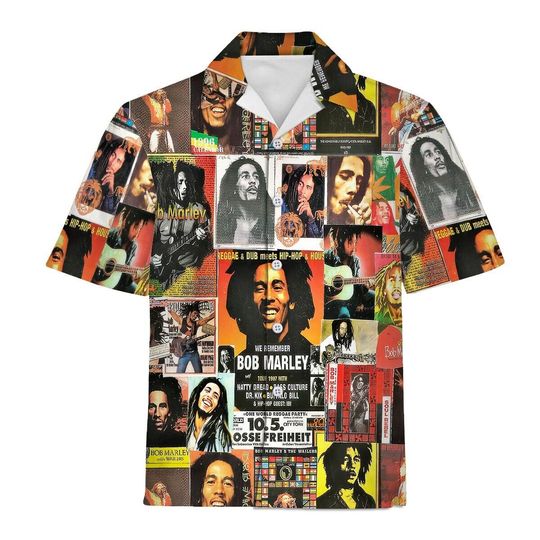 Bob Marley Music Hawaiian Shirt