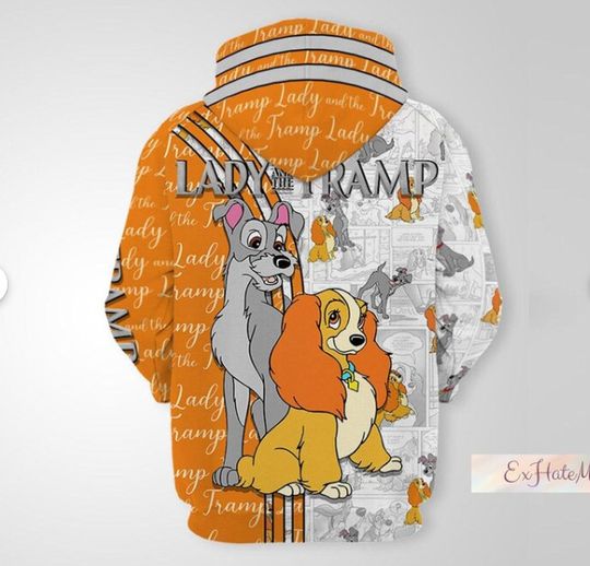 Lady And The Tramp 3D HOODIE