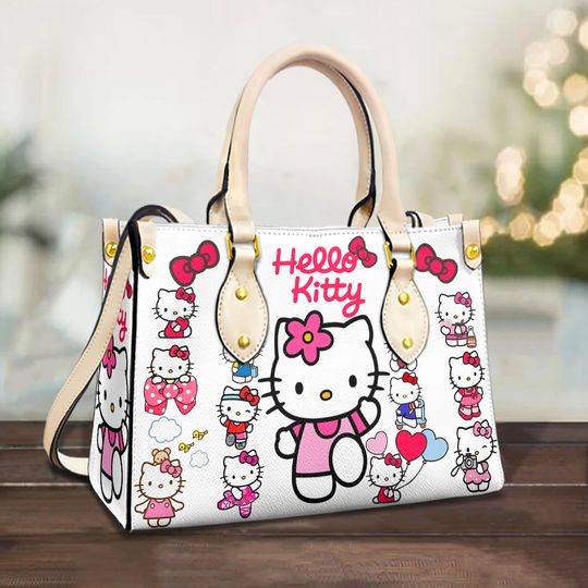 Hello Kitty bag, Hello Kitty leather bag
