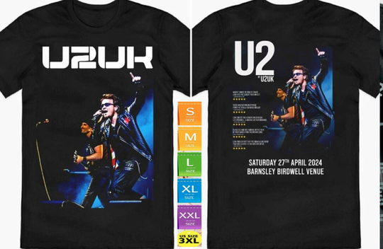 Rare U2 Tour 2024 Gift For Fans Men T-Shirt