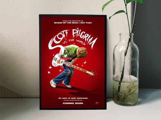 Scott Pilgrim vs the World Movie Poster