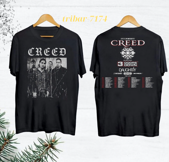 2024 Tour Creed Band Summer of ’99 T-Shirt Gift Fans