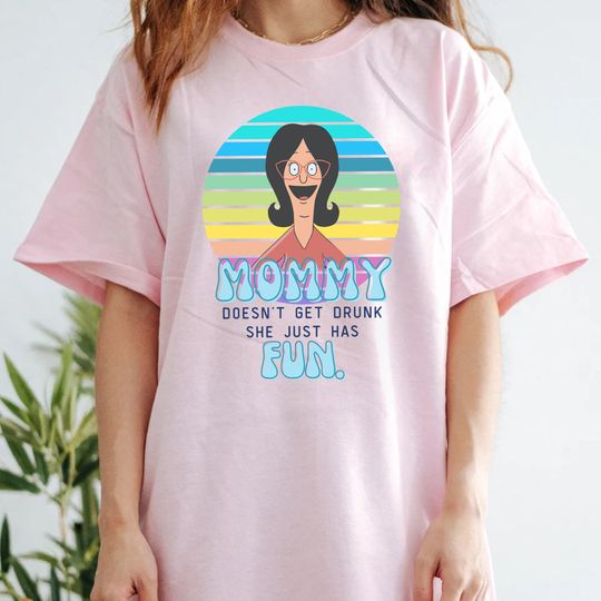 Bobs Burgers Linda Belcher Fun Mom Shirt