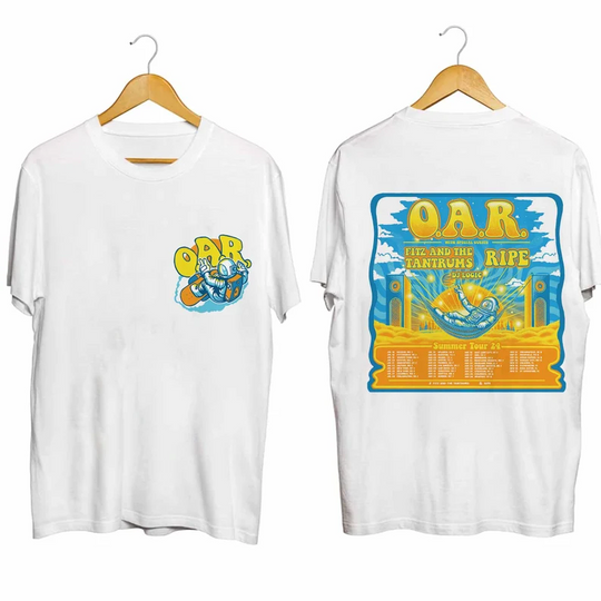 OAR Band Summer Tour 2024 T-Shirt Gift Fans Music