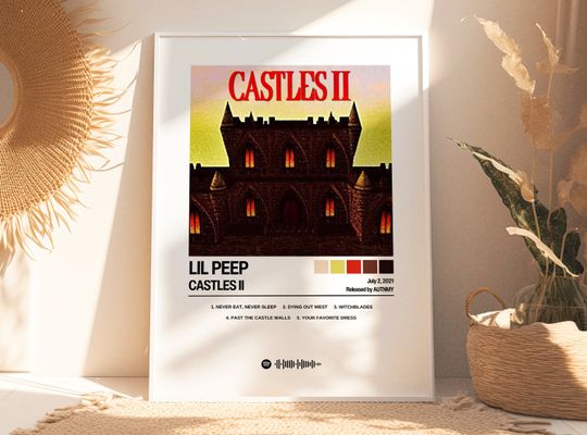 Lil Peep Poster | Castles II Poster | | Album Cover Posters