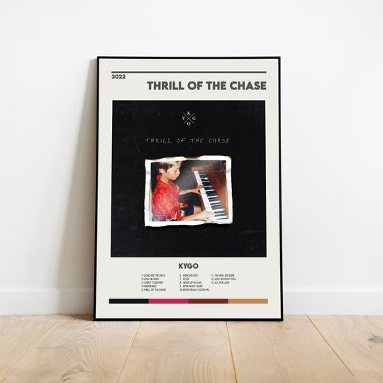 Kygo Trill of the chase Album Cover Print Poster