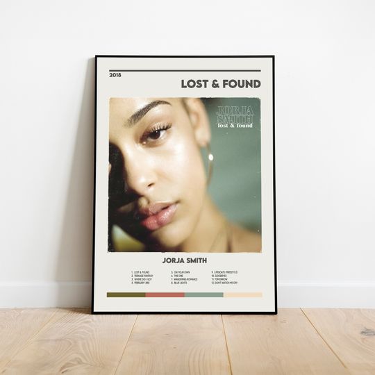 Jorja Simith lost And Found Album Cover Print Poster