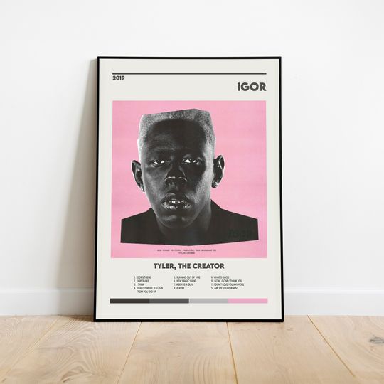 Tyler The Crator Igor Cover Print Poster