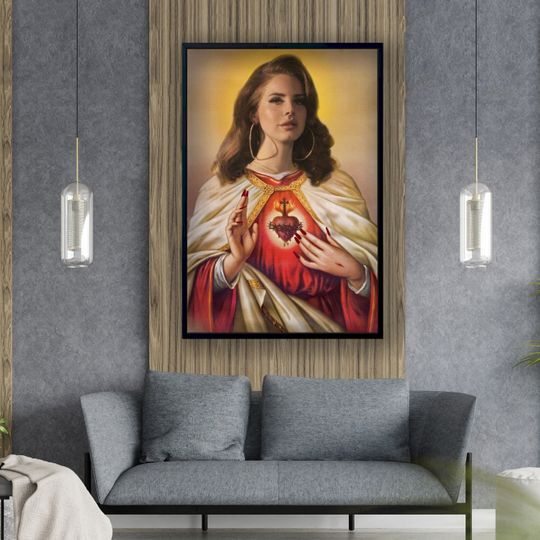 Funny Meme Poster, Lana Del Rey Poster, Living Room Decor