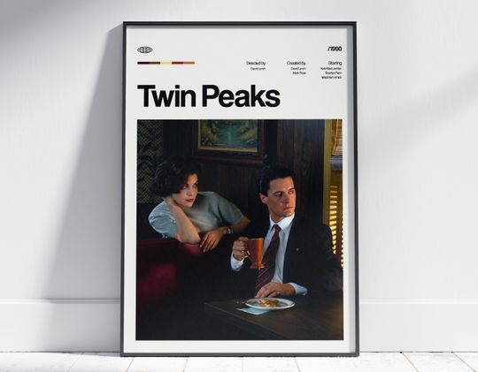 Twin Peaks Poster, Twin Peaks Poster Print, Twin Peaks Series Poster