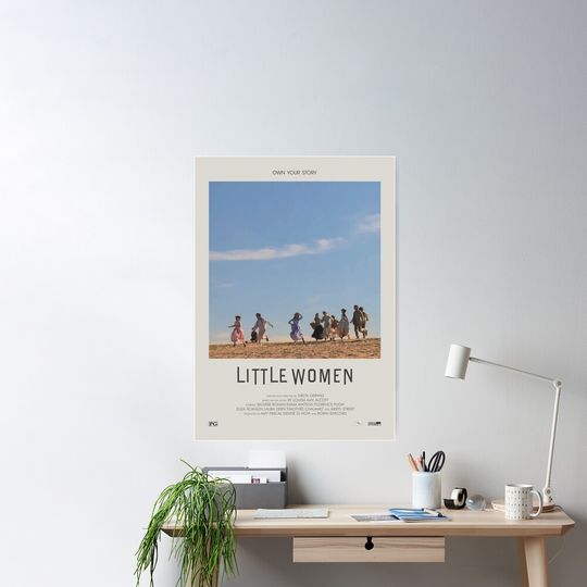 Little Women Minimalist Poster