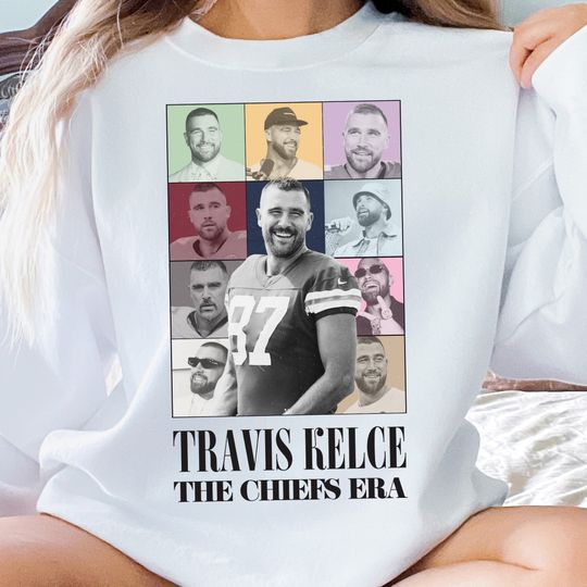 Travis Kelce Eras Tour Inspired Sweatshirt