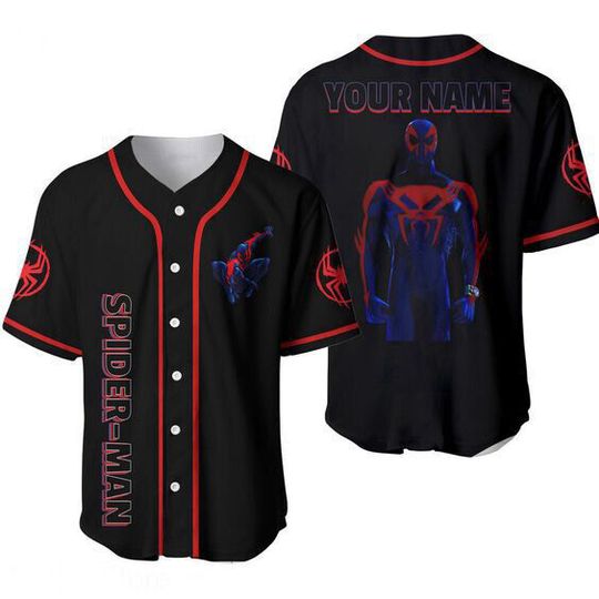 Personalized Love Spider Man Amazing Hero Fans Baseball Jersey Shirt