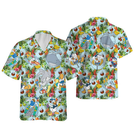 Summer Is Calling And I Must Go Donald Duck Summer Vibes Hawaiian Shirt