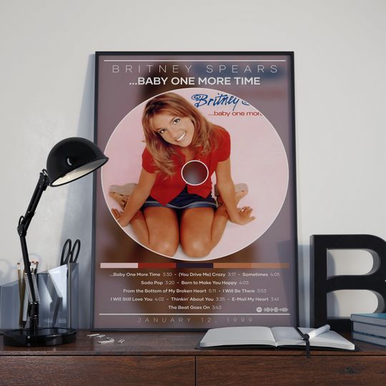 Britney Spears Poster Print | Baby One More Time Poster