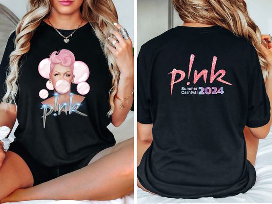 P!nk Pink Singer Summer Carnival 2024 Tour Shirt