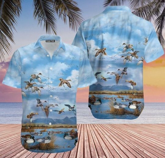 Wild Ducks Keep Your Freedom Hawaiian Shirt Unisex, Summer Party Shirt