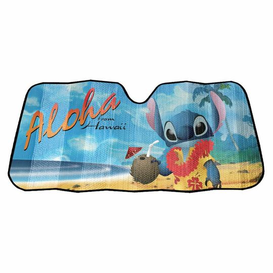 Aloha Disney Lilo and Stitch Car Sun Shade