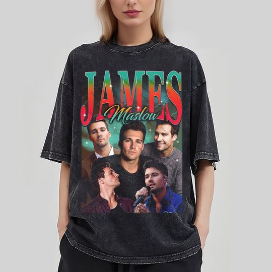 Retro James Maslow Shirt -James Maslow Tshirt
