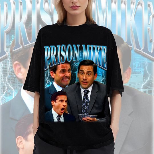 Retro Prison Mike Shirt - The Office Shirt, Michael Scott Shirt
