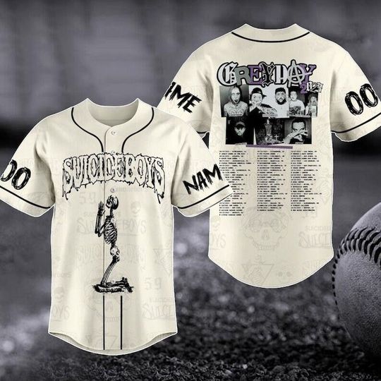 Personalize the Suicideboys Tour Baseball Jersey