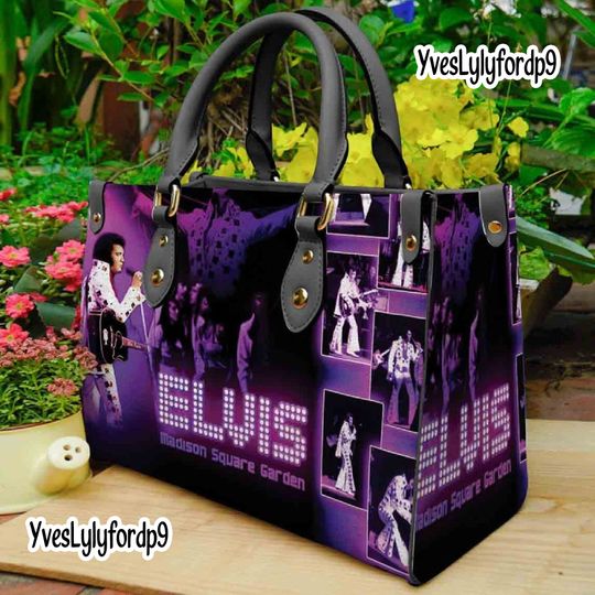 Elvis Presley Leather Handbag,Elvis Presley Handbag