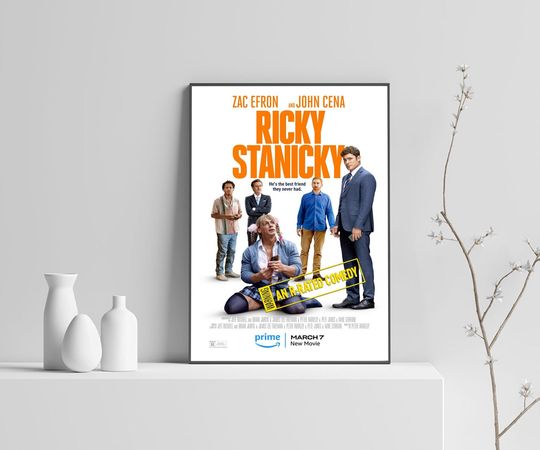 Ricky Stanicky 2024 Movie Poster, Wall Decor