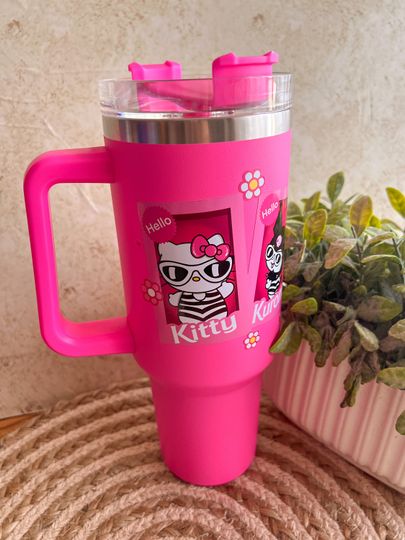 Hello Kitty 40 oz tumbler | 40 oz tumbler| travel mug