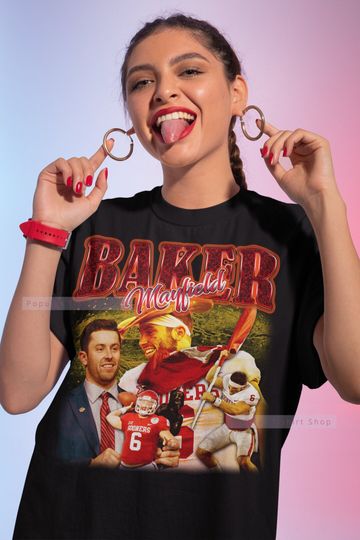 Baker Mayfield Vintage Unisex Shirt, Vintage Baker Mayfield TShirt