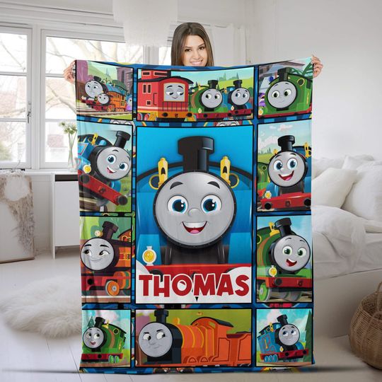 Thomas And Friends Blanket Thomas Train Flece Blanket