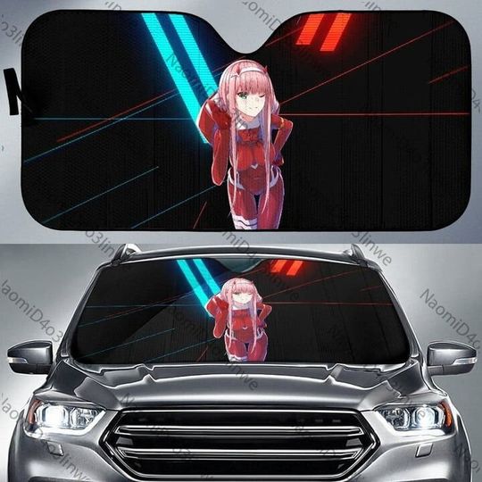 Darling In The Darling in the Franx Anime Car Sunshade