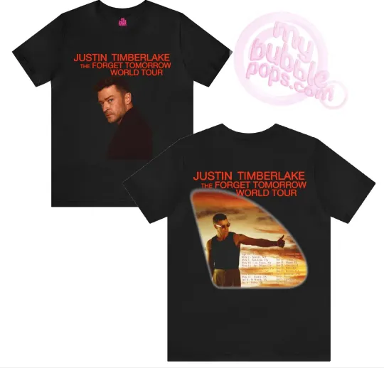 Forget Tomorrow World Tour (Justin Timberlake 2024) Shirt