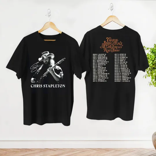 Chris Stapleton All American Road Show Tour 2024 T-Shirt