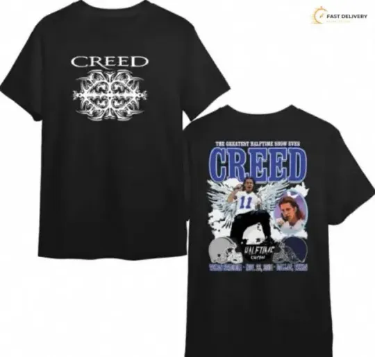 Tour 2024 The Greatest Halftime Show Ever Creed T Shirt