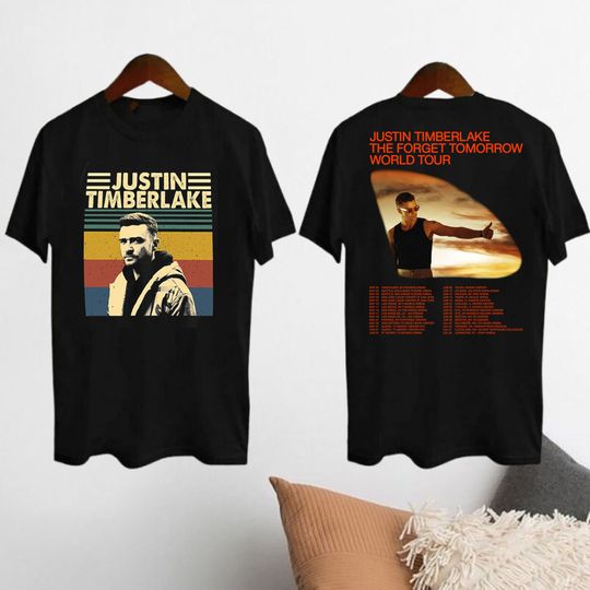 Justin Timberlake Graphic Shirt, Forget Tomorrow World Tour 2024