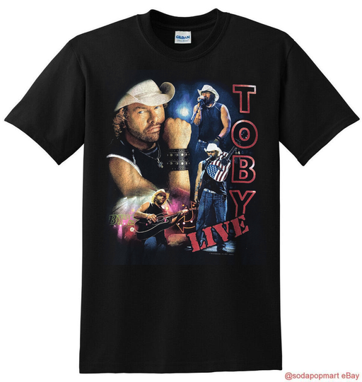 Vintage Toby Keith Tee Shirt Unisex For Fans