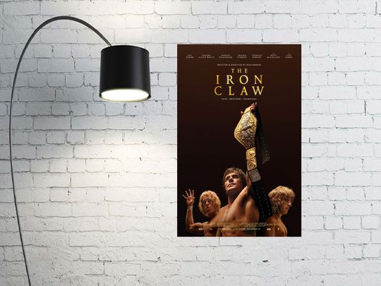 The Iron Claw Movie Poster 2023 Film - Room Decor Wall Art