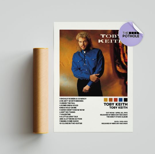 Toby Keith Posters / Toby Keith Poster / Toby Keith, Album Cover Poster