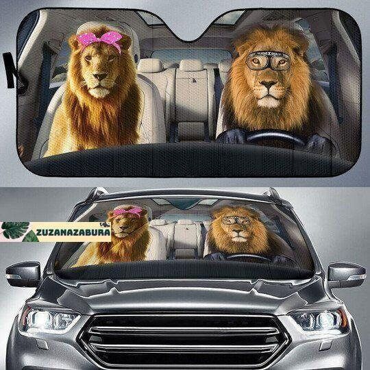 Lion Auto Sun Shade, Lion Car Sun Protector, Lion Sunshade